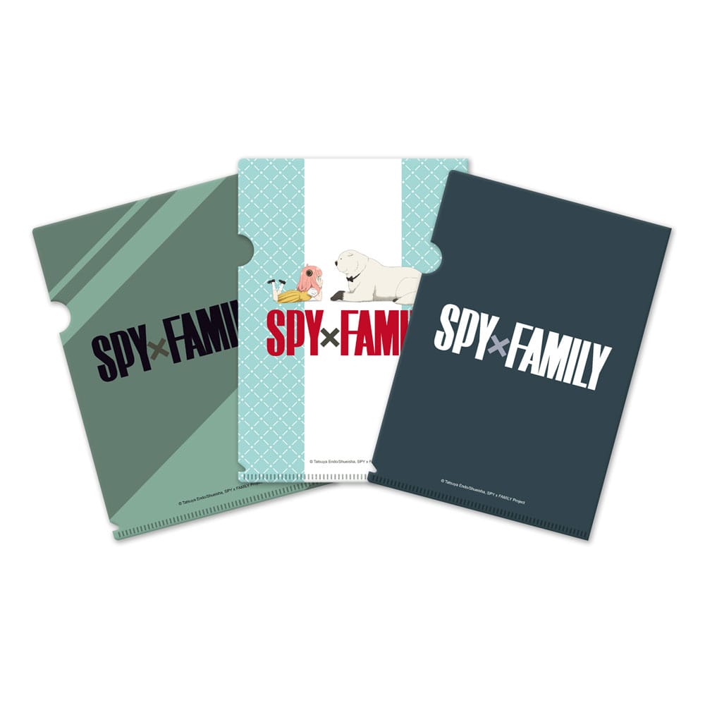 Spy x Family Clearfile 3-Set Säsong 3 Sakami Merchandise