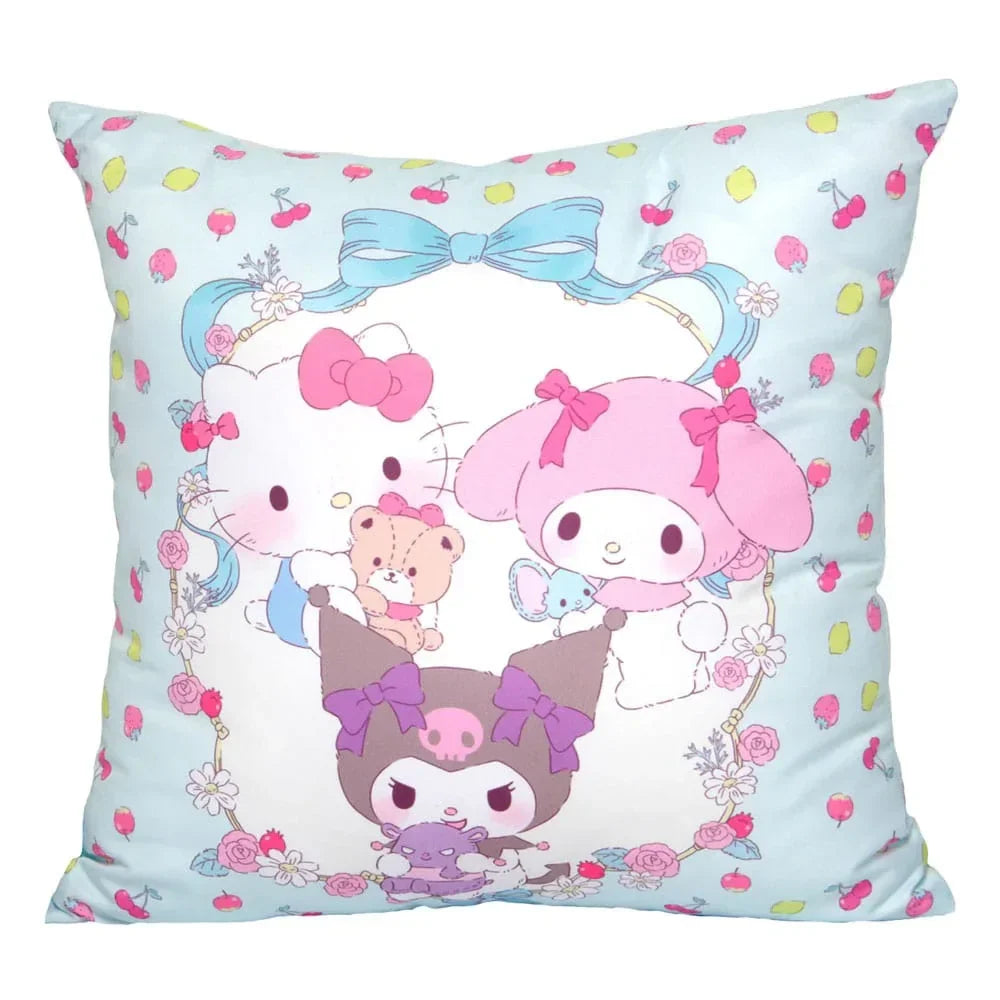 Sanrio Kudde Hello Kitty & Friends Fluffy 35 x 35 cm Sakami Merchandise