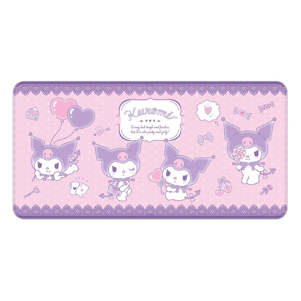 Sanrio XXL Musmatta Kuromi Kawaii - Högkvalitativ och Officiellt Licensierad Sakami Merchandise