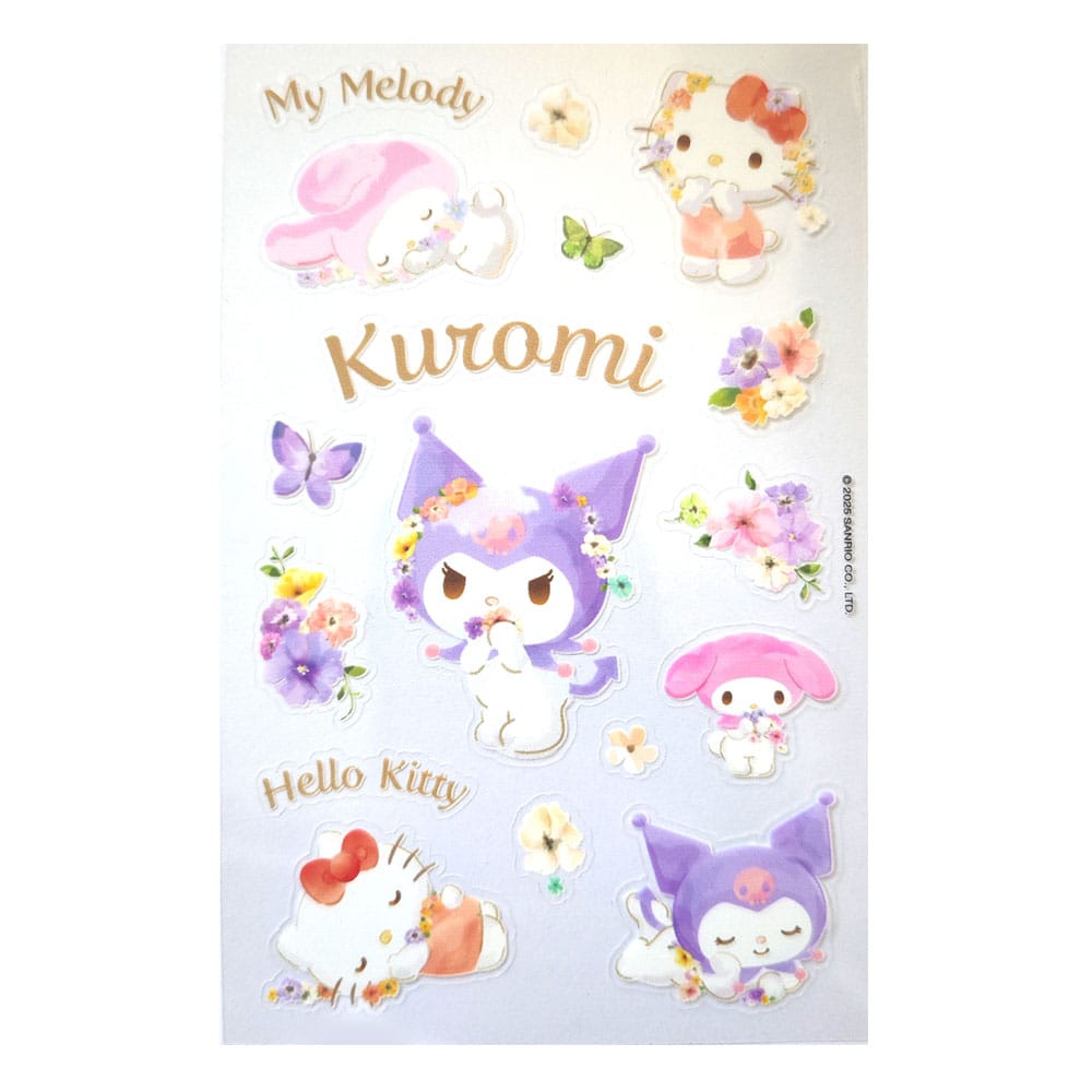 Sanrio Sticker Pack Hello Kitty & Friends Pastel Vivid Sakami Merchandise