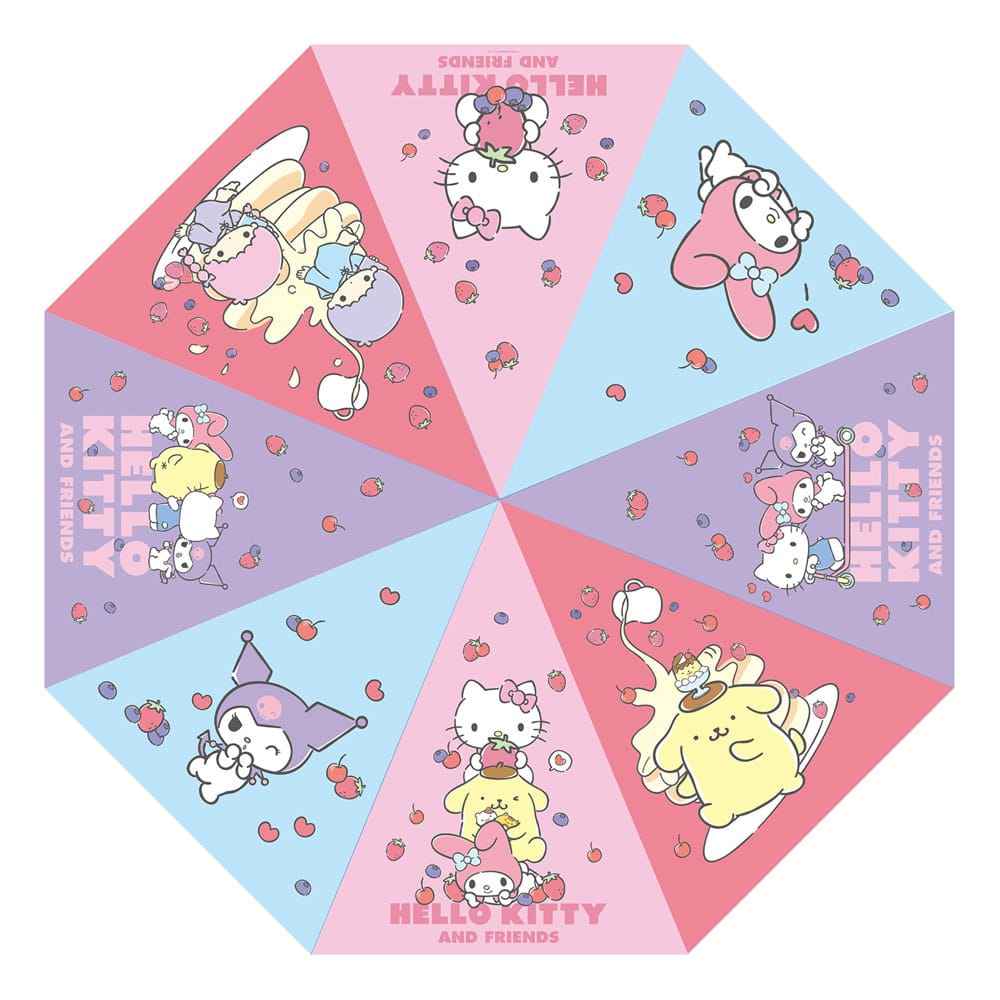Sanrio Paraply Hello Kitty & Vänner