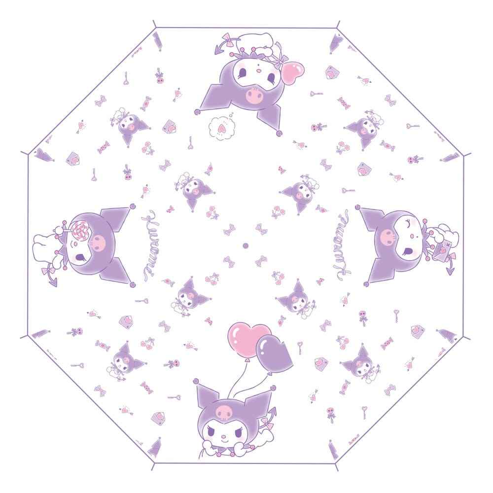 Sanrio Käpp-paraply Kuromi Kawaii Transparent