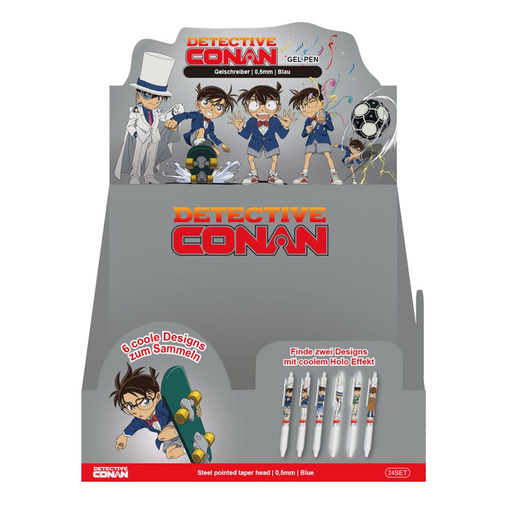 Detective Conan Premium Gel Pens Blind Box Display (24) Sakami Merchandise