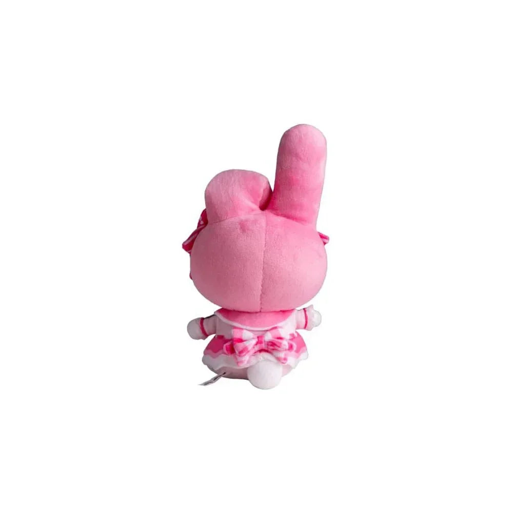 Sanrio gosedjur My Melody Pink Black Party Anniversary Edition 17 cm Sakami Merchandise