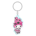 Sanrio Pink Black Party Series Acrylic Nyckelring My Melody 7 cm Sakami Merchandise
