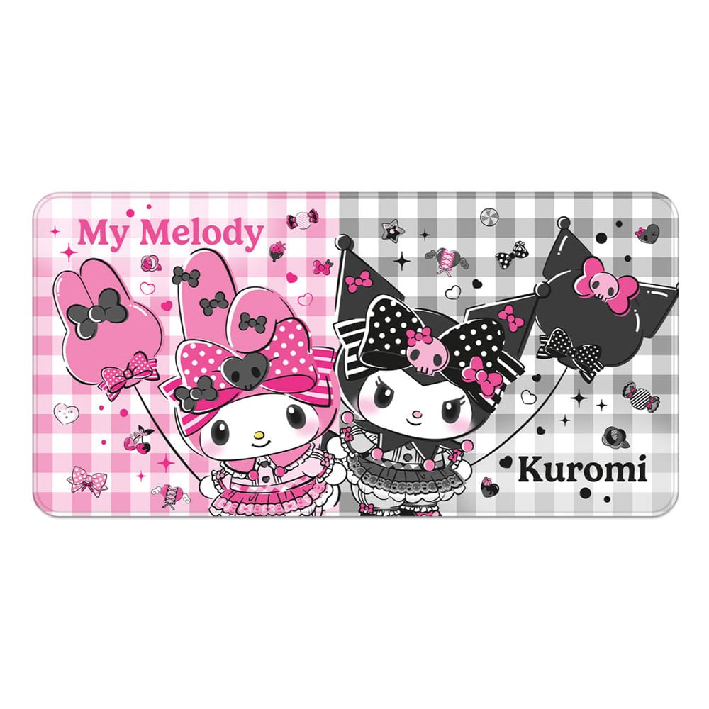 Sanrio Pink Black Party Series XXL Musmatta My Melody & Kuromi Sakami Merchandise