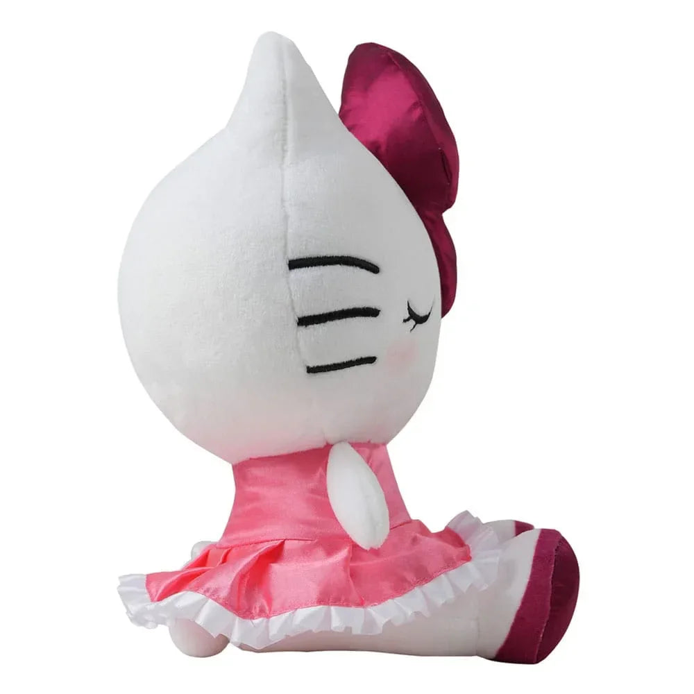 Sanrio Gosedjur Hello Kitty Röd Sammet Klänning 22 cm Sakami Merchandise