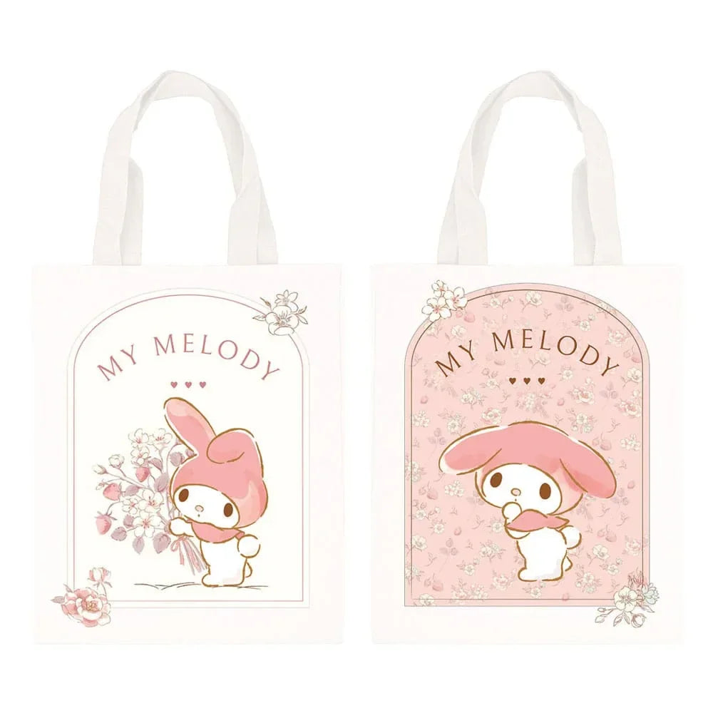 Sanrio Tote Bag My Melody Floral Garden - Hög Kvalitet och Officiell Licens Sakami Merchandise