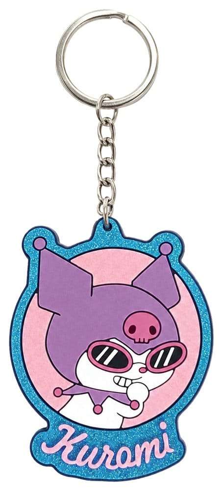 Sanrio Rubber Nyckelring Kuromi 7 cm