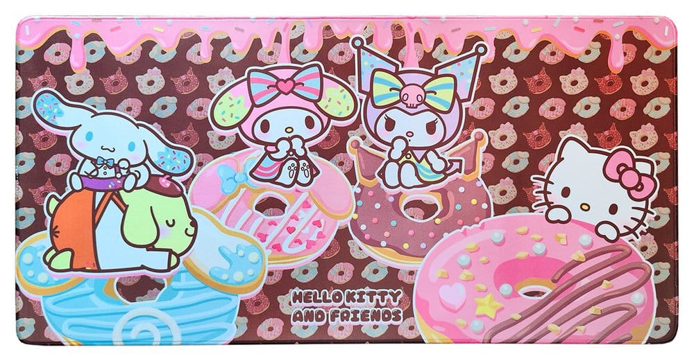 Sanrio Pink Black Party Series XXL Musmatta Hello Kitty & Friends Donuts