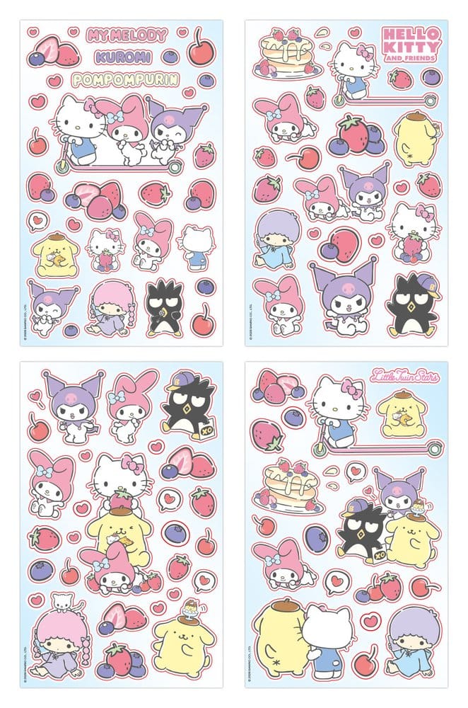 Sanrio Klistermärkespaket Hello Kitty & Friends 02 Varje Dag