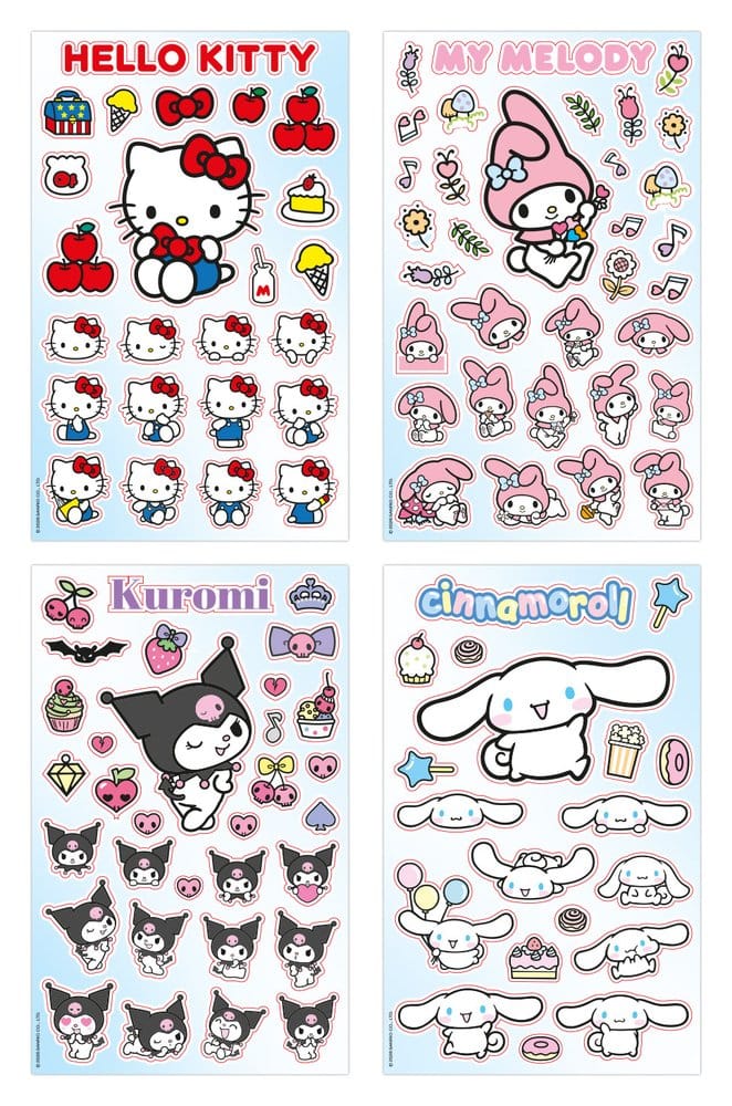 Sanrio Klistermärke Pack Hello Kitty & Vänner 04 Basic
