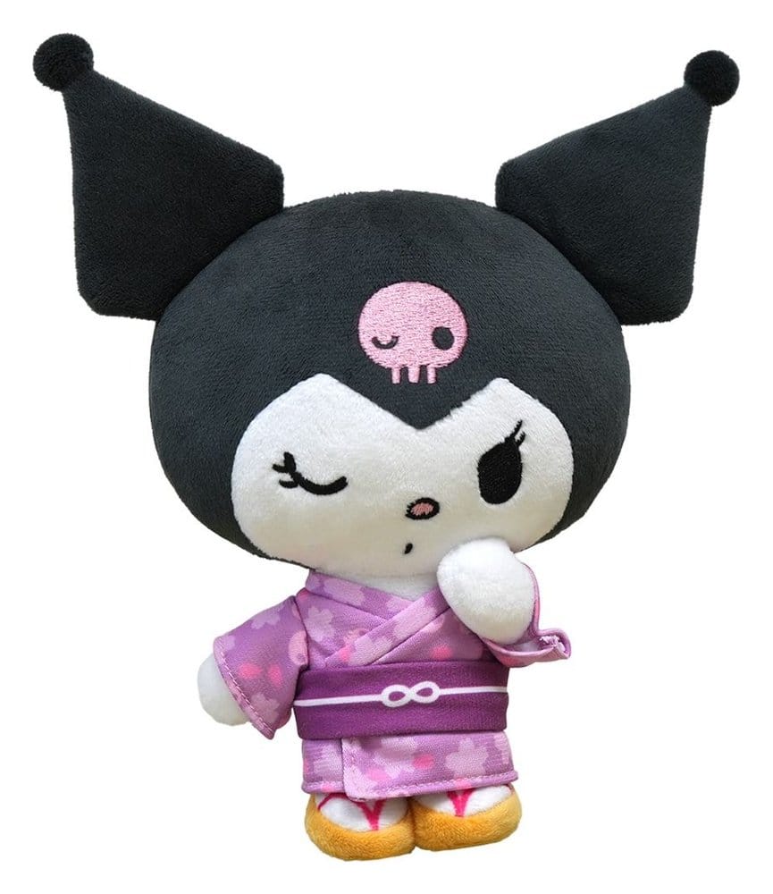 Sanrio gosedjur Kuromi Kimono Version 22 cm