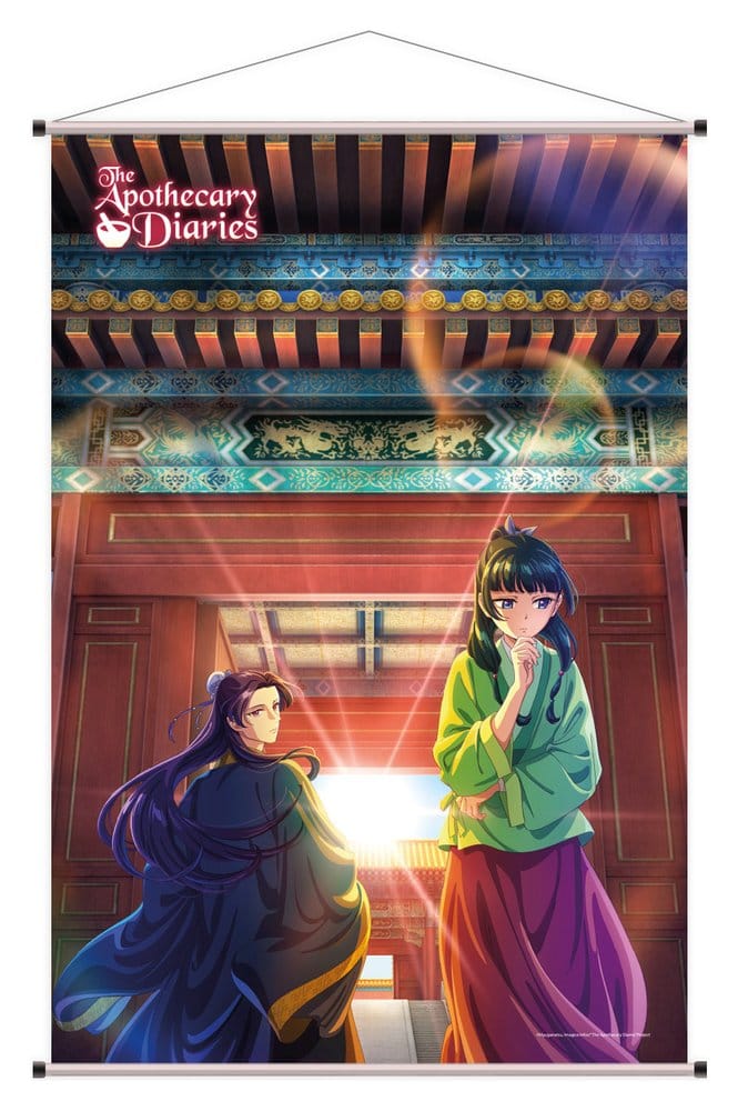 The Apothecary Diaries Väggscroll 01 Maomao & Jinshi 60 x 90 cm - Officiellt Licensierad Väggdekoration