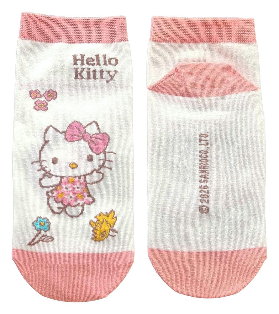 Sanrio Strumpor Hello Kitty Smörkräm Kort 36-40