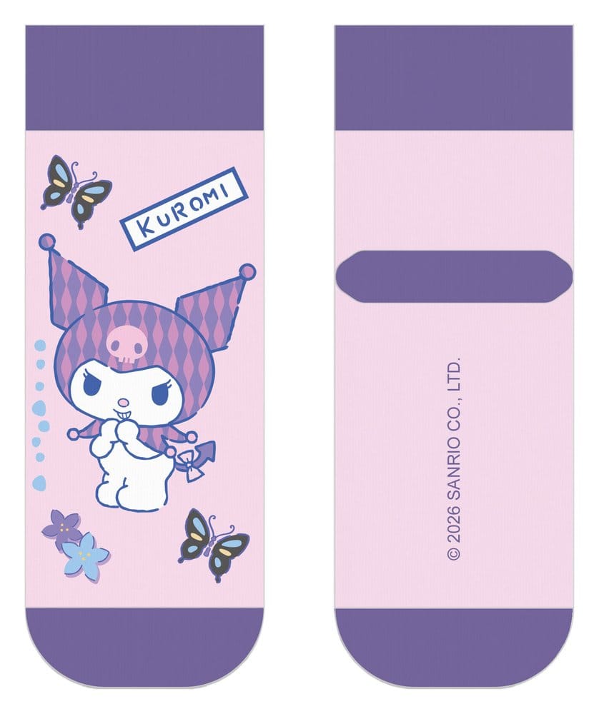 Sanrio Socker Kuromi Japansk Kort 36-40