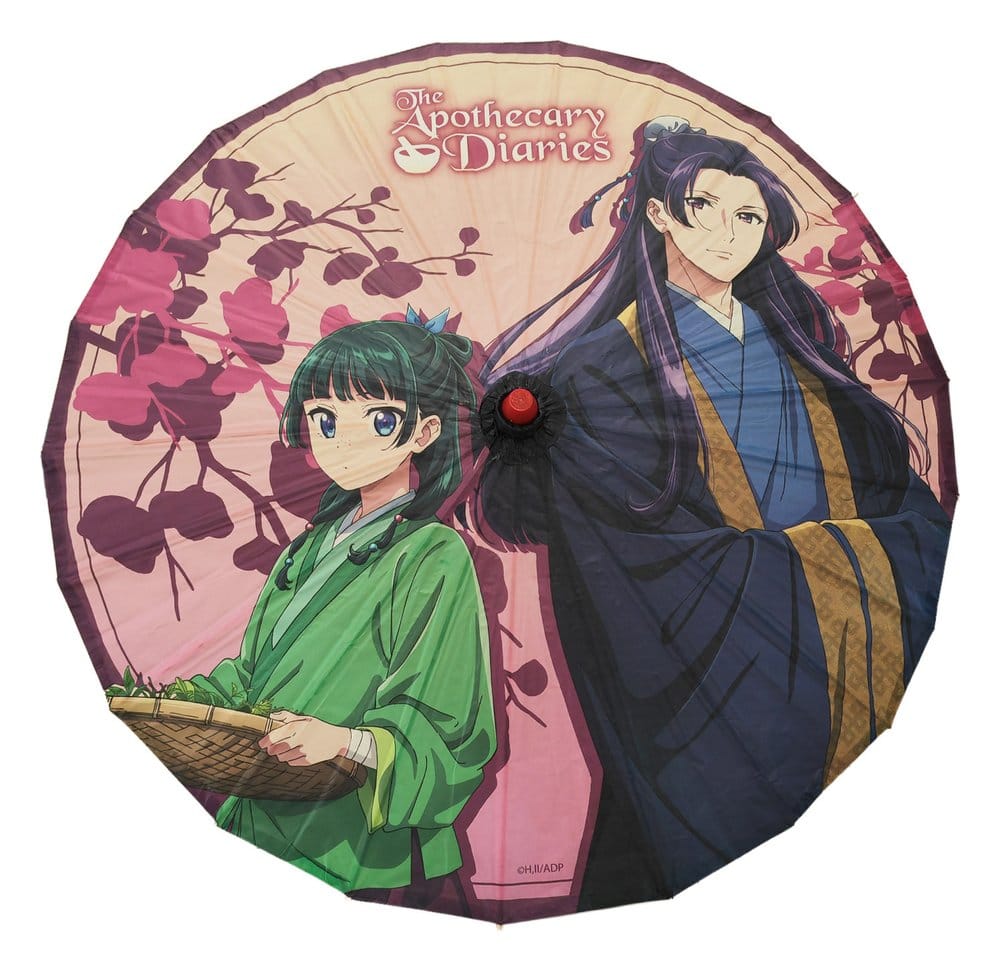 The Apothecary Diaries Japanese Paper Parasol Maomao & Jinshi