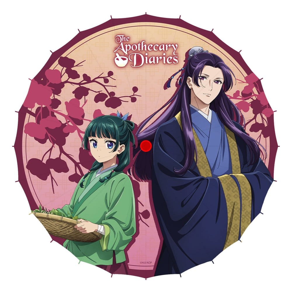 The Apothecary Diaries Japanese Paper Parasol Maomao & Jinshi