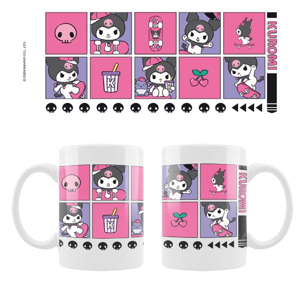 Sanrio Mugg Kuromi Skate för Livet