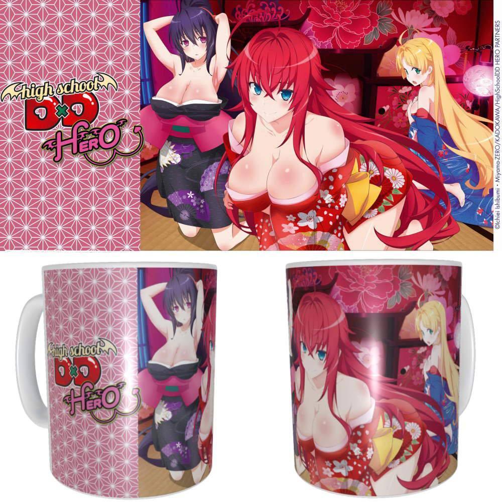 High School DxD Hero Keramisk Mugg Gremory & Vänner Sakami Merchandise