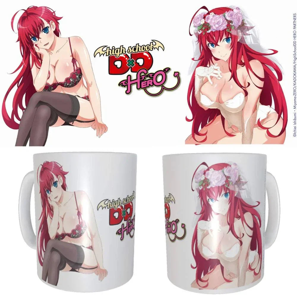 High School DxD Hero Keramisk Mugg Gremory Lingerie Sakami Merchandise