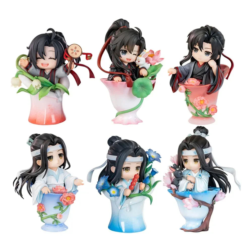 HeGrandmaster of Demonic Cultivation Ci Yun Hua Yu Mini Figurer – 13 cm Samling (6 stycken) Sakami Merchandise