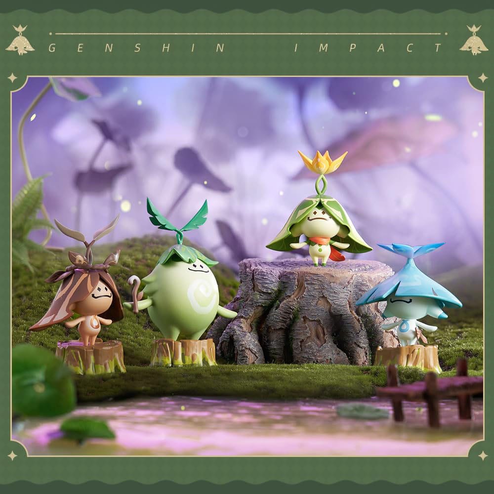 Genshin Impact Blind Box Mini Figures Aranara Series Display (9) Sakami Merchandise