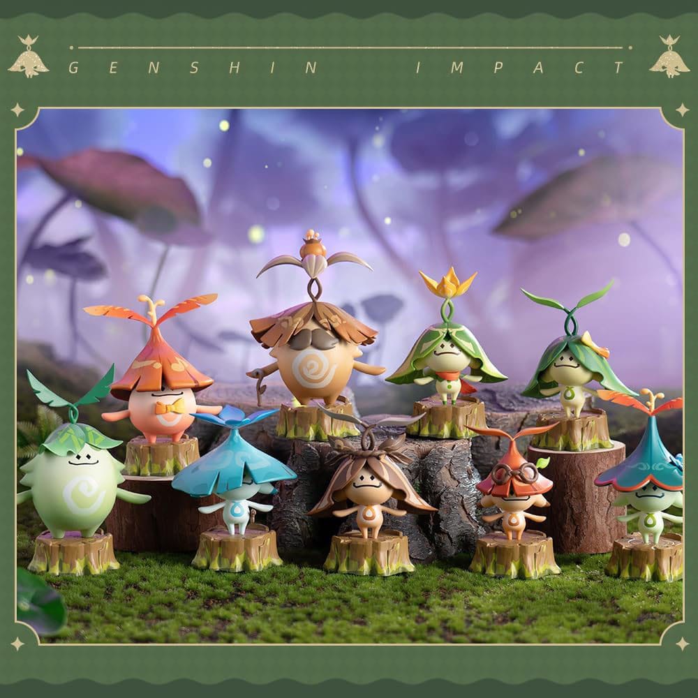 Genshin Impact Blind Box Mini Figures Aranara Series Display (9) Sakami Merchandise