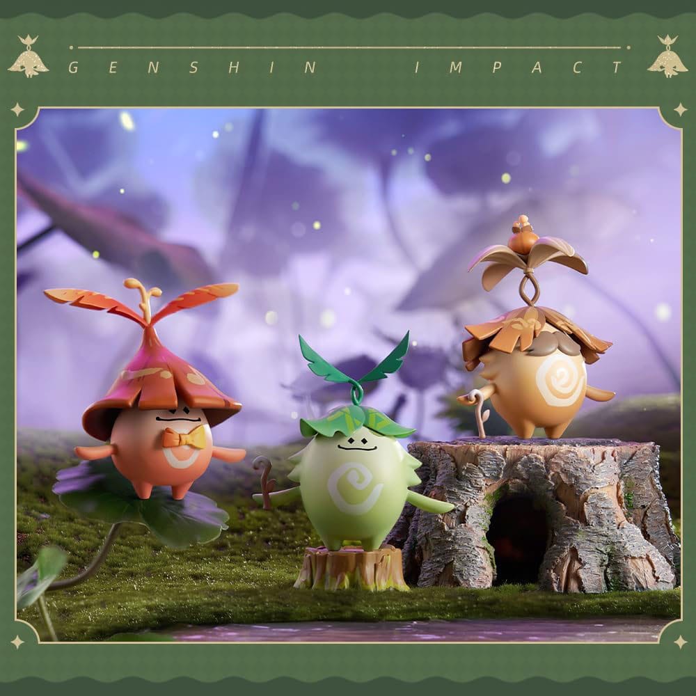 Genshin Impact Blind Box Mini Figures Aranara Series Display (9) Sakami Merchandise