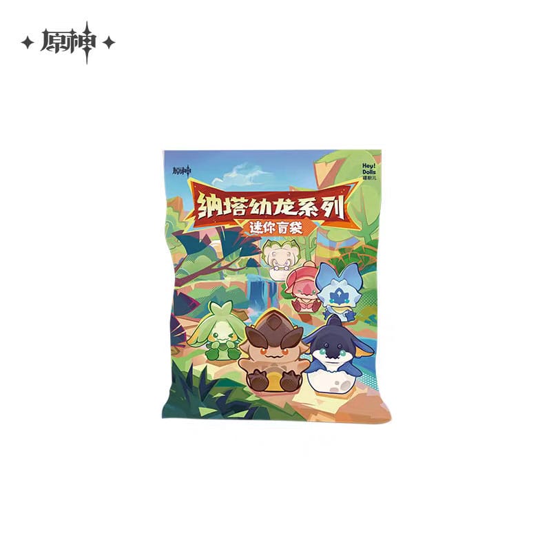 Genshin Impact Natlan Saurian Series Mini Figurer 4 cm Blind Box Display (20) Sakami Merchandise