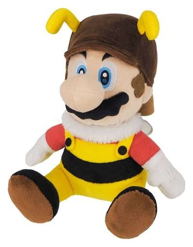 Super Mario gosedjur Bee Mario, cirka 18 cm högt
