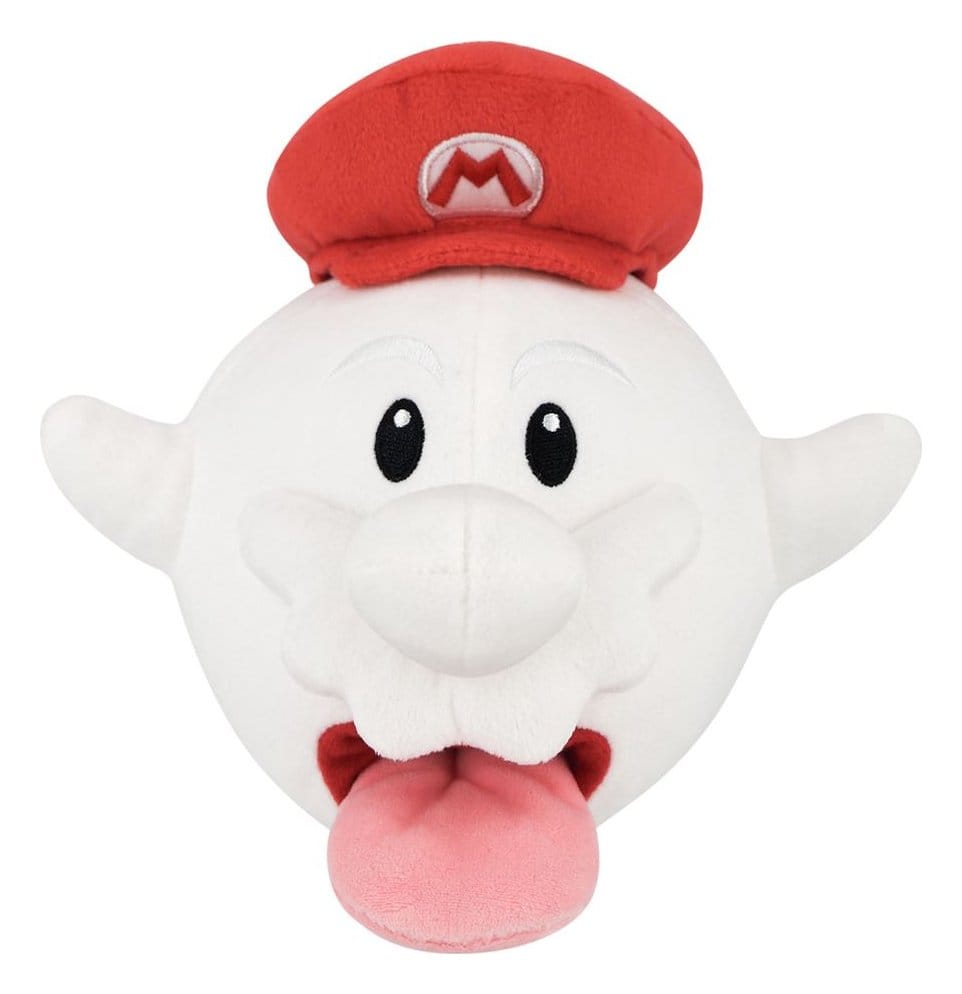 Super Mario gosedjur Boo Mario cirka 21 cm högt