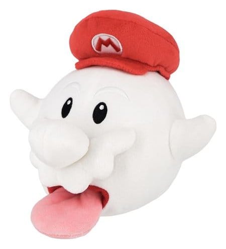 Super Mario gosedjur Boo Mario cirka 21 cm högt
