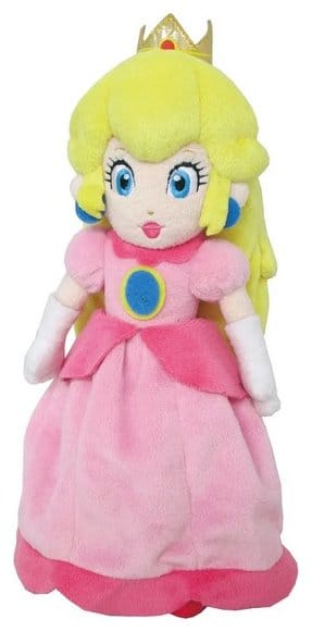 Super Mario gosedjur Prinsessan Peach 26 cm