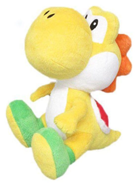Super Mario gosedjur Yoshi gul 20 cm