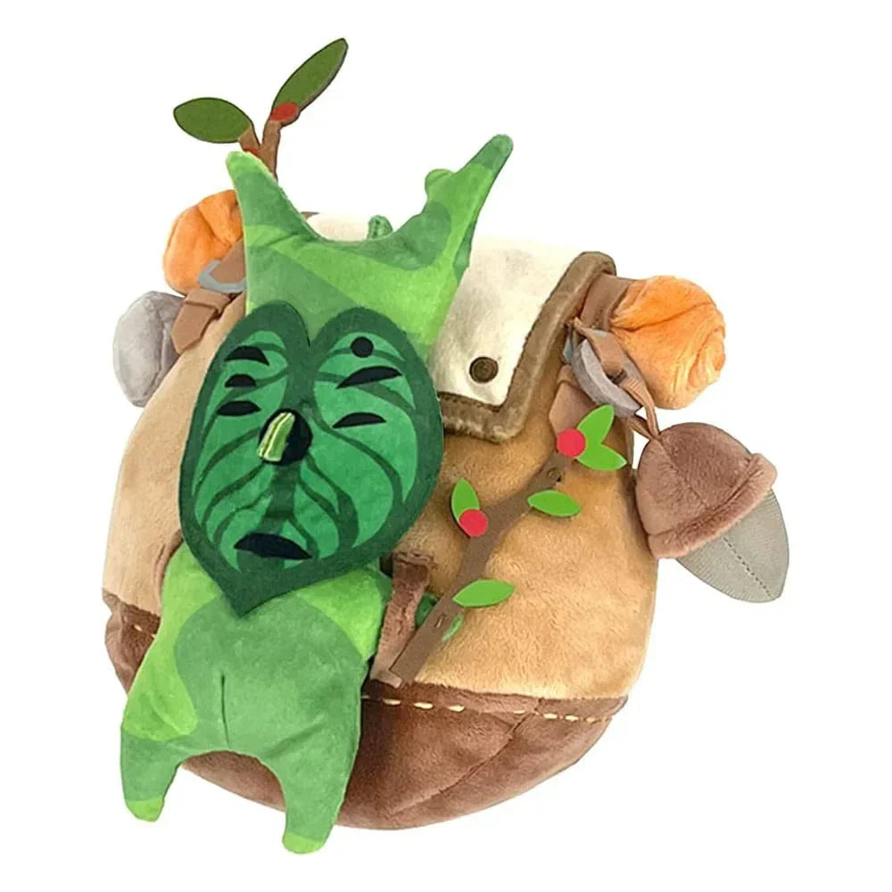 The Legend of Zelda: Tears of the Kingdom Plush Figur ZP04 Korok med Ryggsäck 17 cm Sanei