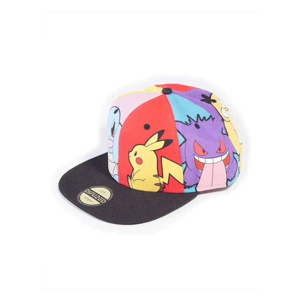Pokémon Keps Multi Pop Art – Högkvalitativ och Officiellt Licensierad Kaps Difuzed