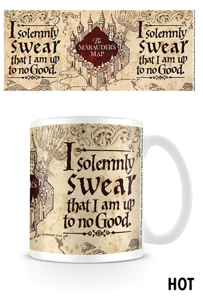 Harry Potter Heat Change Mug Marauder's Map Pyramid International