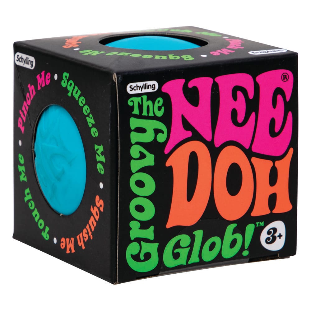 Classic NeeDoh Squeeze Balls 6 cm - Set med 12 Schylling