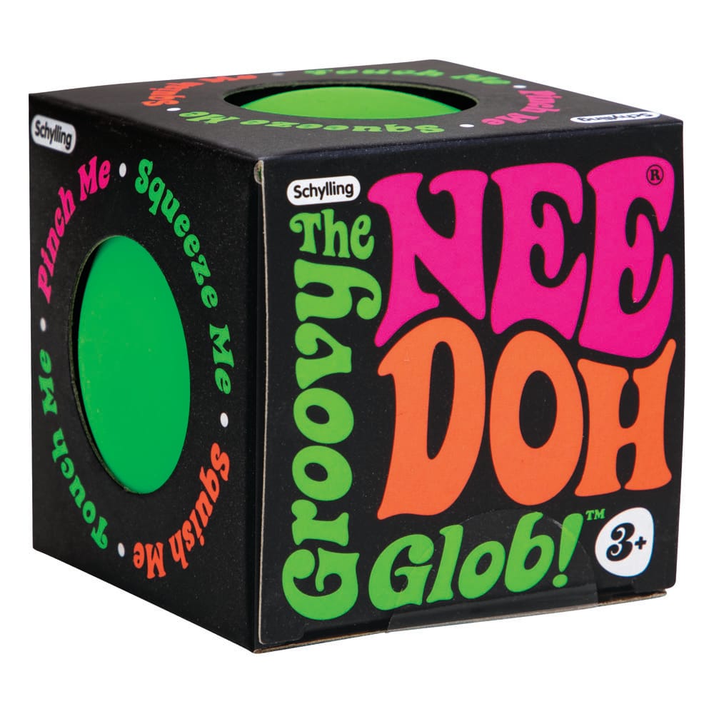 Classic NeeDoh Squeeze Balls 6 cm - Set med 12 Schylling