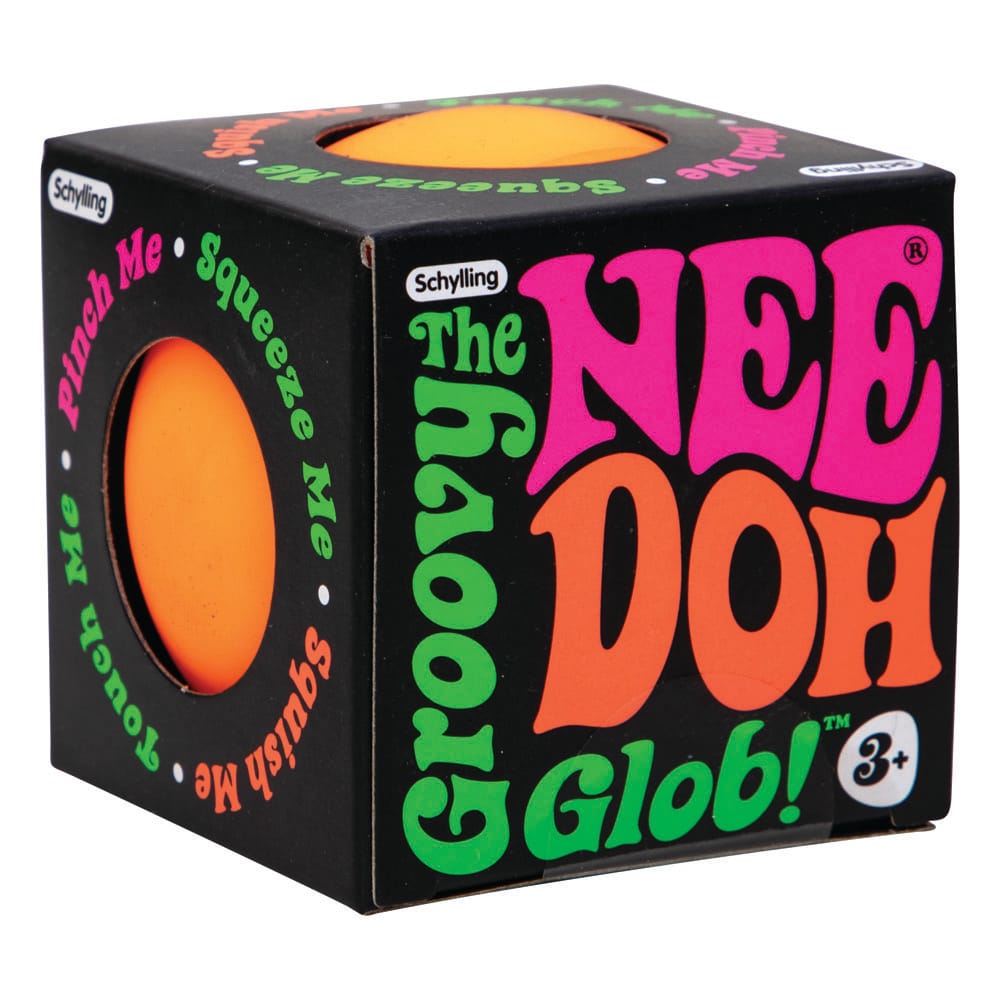 Classic NeeDoh Squeeze Balls 6 cm - Set med 12 Schylling