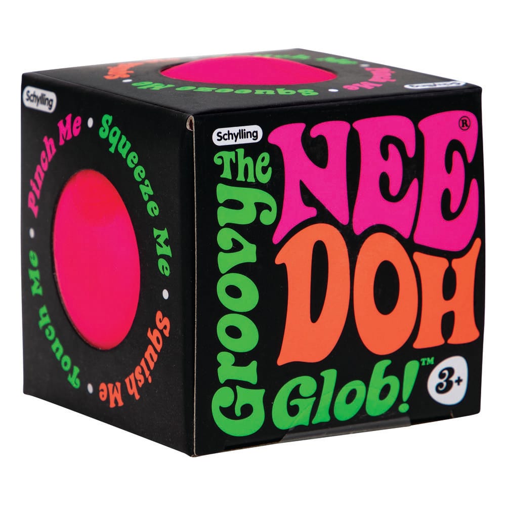 Classic NeeDoh Squeeze Balls 6 cm - Set med 12 Schylling