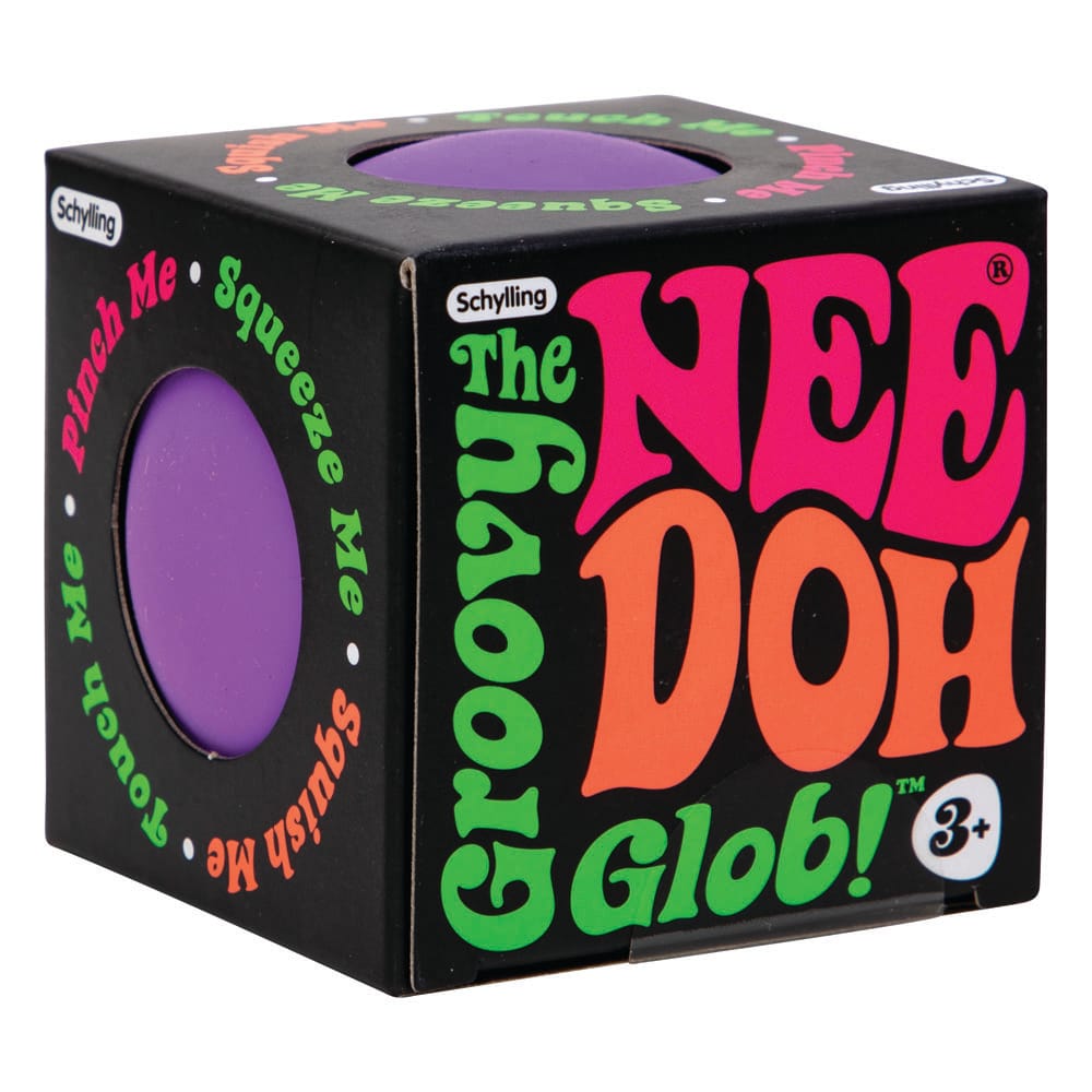 Classic NeeDoh Squeeze Balls 6 cm - Set med 12 Schylling