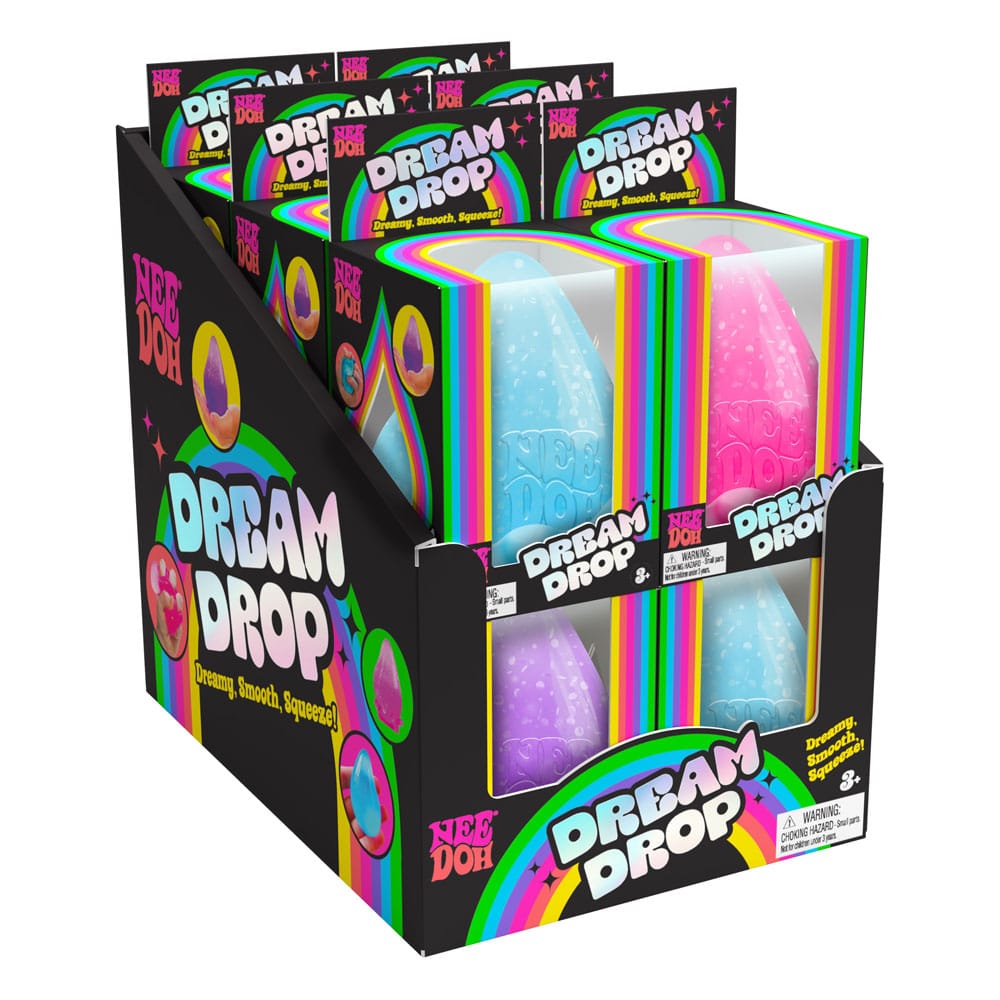 NeeDoh Squeeze Balls 8 cm Dream Drop Display (12) Schylling
