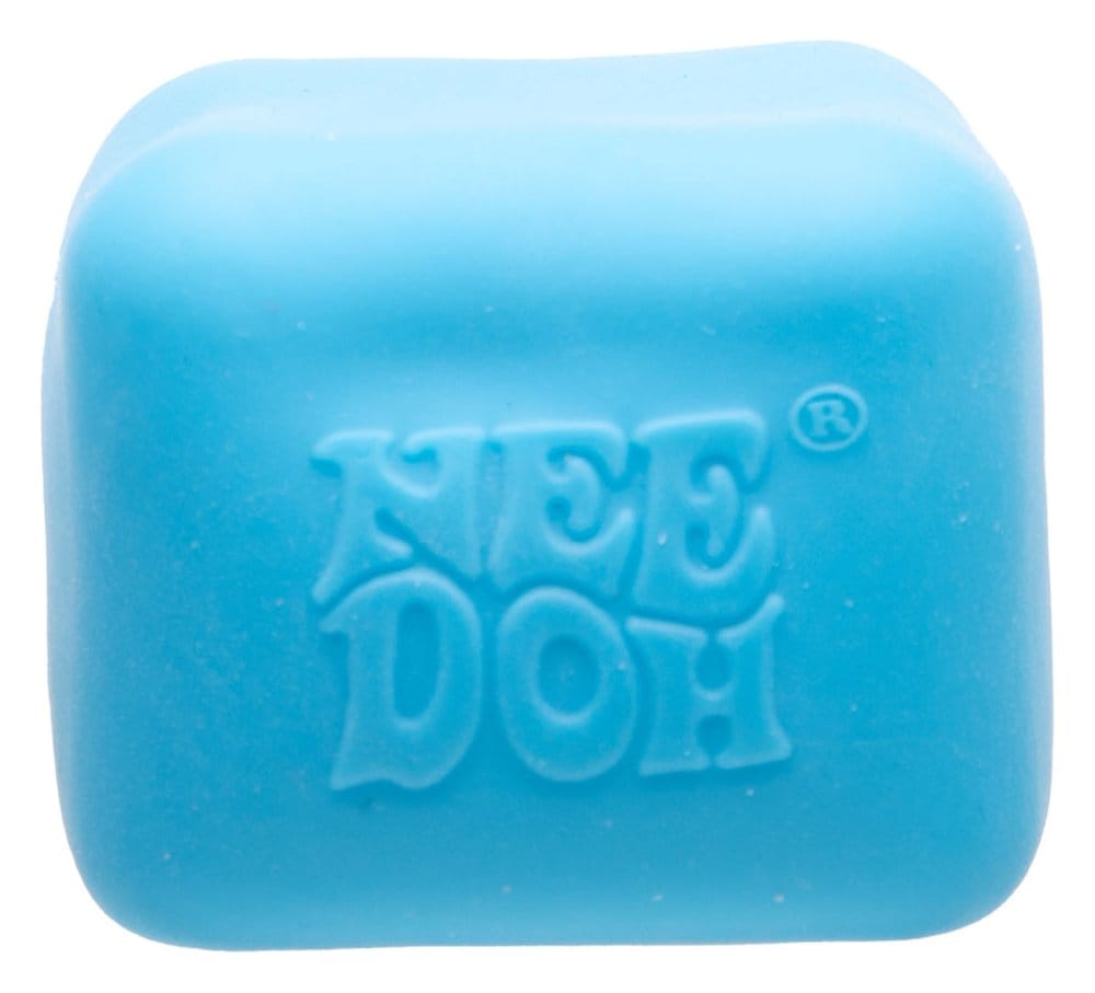 NeeDoh Nice Cube GLOW (Självlysande i mörkret) 5 cm Display (12)
