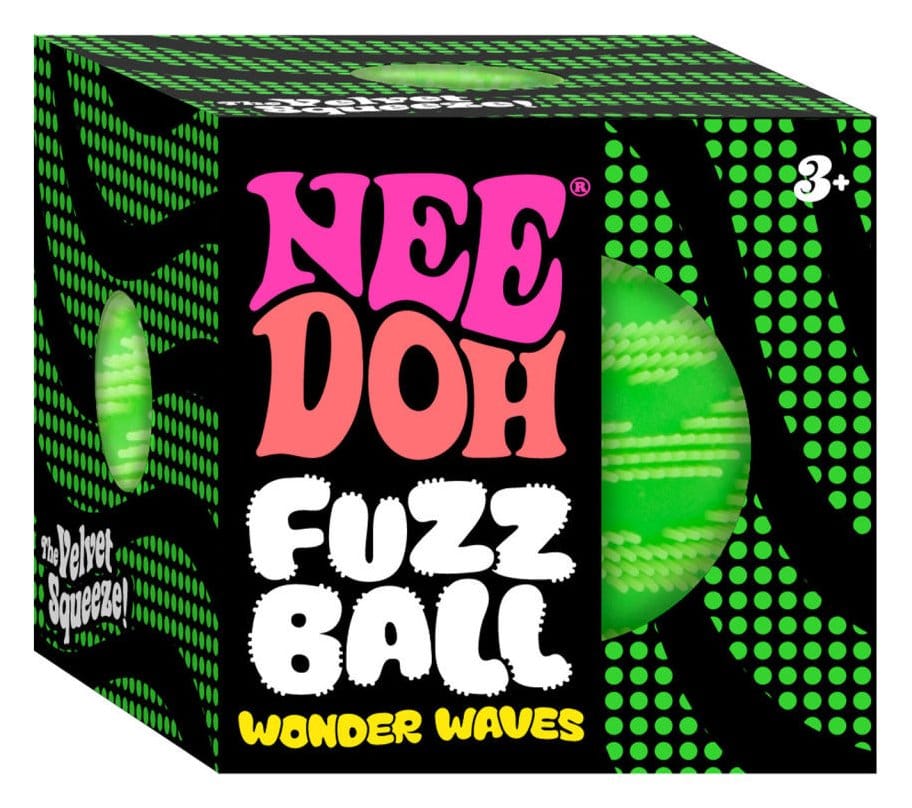 NeeDoh Tryckboll Nice Cube Glow (Glow i mörkret) 5 cm Display (12)