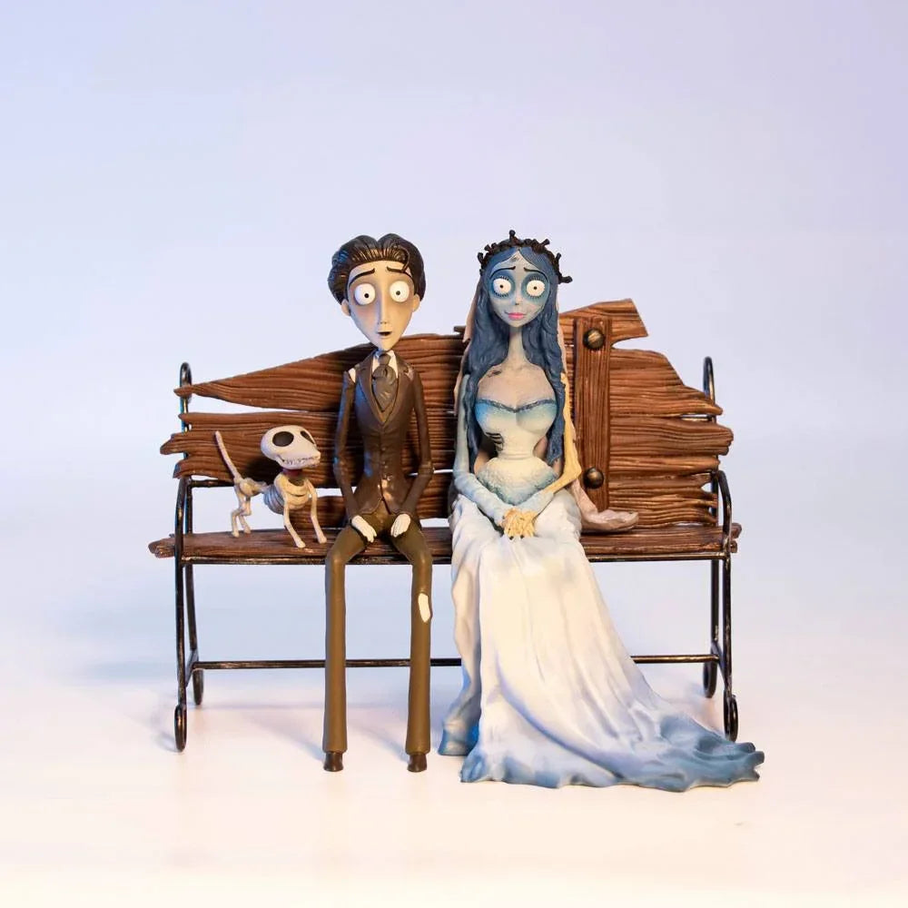 Corpse Bride PVC-statyn - Victor & Emily med Zero SD Toys