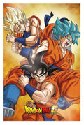 Dragon Ball Super 3D-affisch Champa Goku 38 x 58 cm