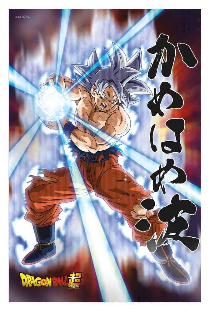 Dragon Ball Super 3D-affisch Överlevnad Goku 38 x 58 cm