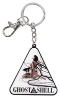 Ghost in the Shell Metallnyckelring med Motoko i vilande pose 14 cm